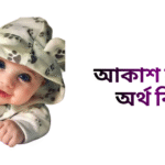 আকাশ নামের অর্থ কি - আকাশ নামের ছেলেরা কেমন হয়