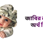 জাবির নামের ইসলামিক অর্থ কি - জাবির নামের ছেলেরা কেমন হয়