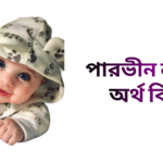 পারভীন নামের ইসলামিক অর্থ কি - পারভীন নামের মেয়েরা কেমন হয়