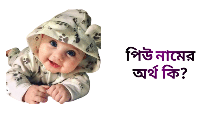 পিউ নামের অর্থ কি - পিউ নামের মেয়েরা কেমন হয়