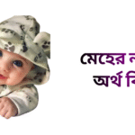 মেহের নামের ইসলামিক অর্থ কি - মেহের নামের ছেলেরা কেমন হয়