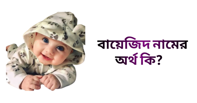 বায়েজিদ নামের ইসলামিক অর্থ কি - বায়েজিদ নামের ছেলেরা কেমন হয়