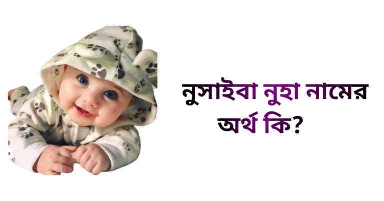 নুসাইবা নুহা নামের ইসলামিক অর্থ কি - নুসাইবা নুহা নামের মেয়েরা কেমন হয়