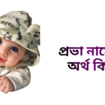প্রভা নামের অর্থ কি - প্রভা নামের মেয়েরা কেমন হয়
