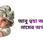 আবু ত্বহা আদনান নামের অর্থ কি - আবু ত্বহা আদনান নামের ছেলেরা কেমন হয়