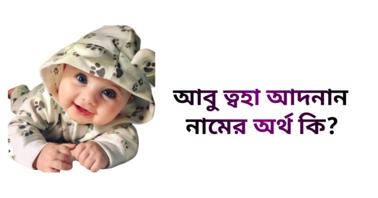 আবু ত্বহা আদনান নামের অর্থ কি - আবু ত্বহা আদনান নামের ছেলেরা কেমন হয়
