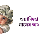 ওয়াজিহা নূর নামের অর্থ কি - ওয়াজিহা নূর নামের মেয়েরা কেমন হয়